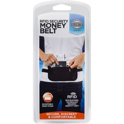 is there a money belt rfid protection.walmart|waterproof money belt.